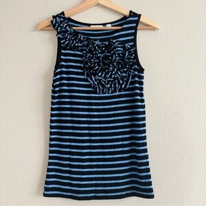 Black and Blue Tank Top